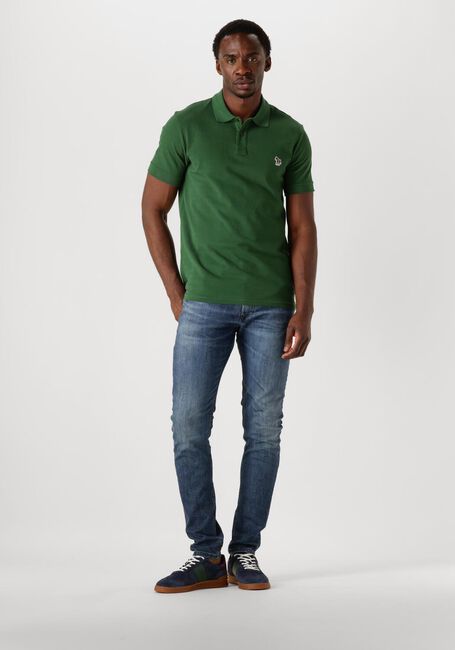 Groene PS PAUL SMITH Polo MENS SLIM FIT SS POLO SHIRT ZEBRA - large