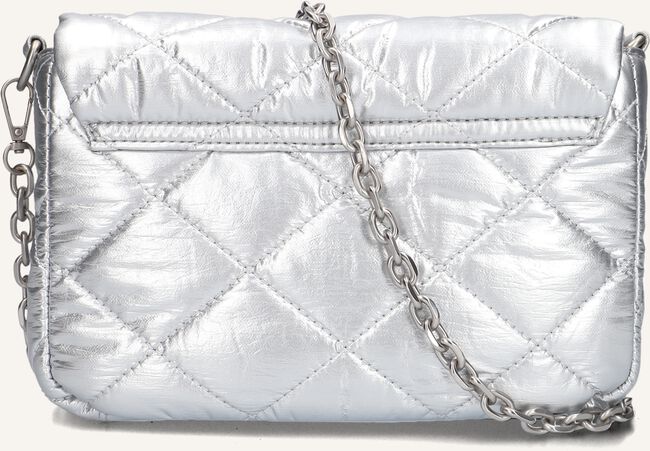 Zilveren ALIX THE LABEL Schoudertas LADIES WOVEN QUILTED METALLIC SHOULDER BAG Zilveren ALIX THE LABEL Schoudertas LADIES WOVEN QUILTED METALLIC SHOULDER BAG - large