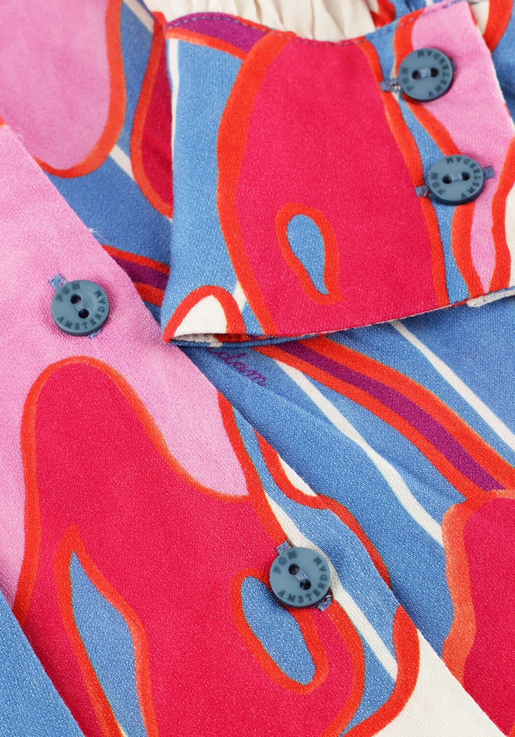 Multi POM AMSTERDAM Blouses BLOUSE URBAN FLORA STRIPE - large