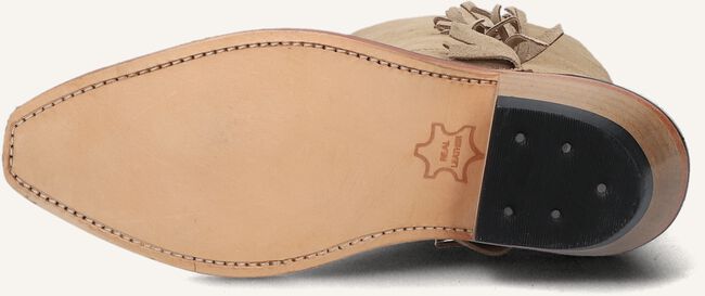 Beige BOOTSTOCK Cowboylaarzen RUFFLE SAND WOMEN Beige BOOTSTOCK Cowboylaarzen RUFFLE SAND WOMEN - large