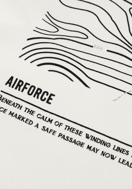 Witte AIRFORCE T-shirt GEB1287 - large
