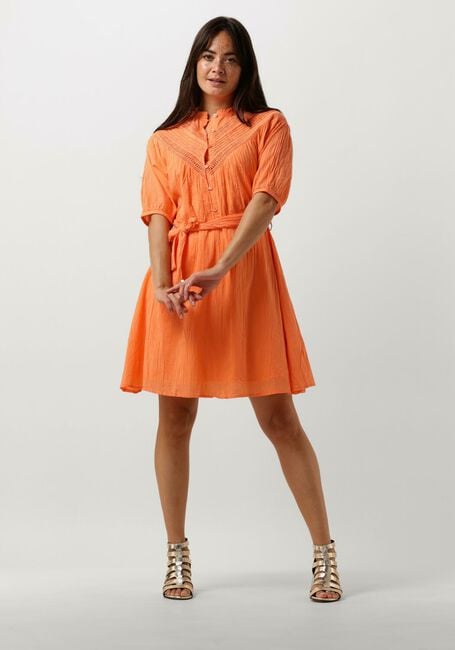 Oranje FREEBIRD Mini jurk DAVIN - large