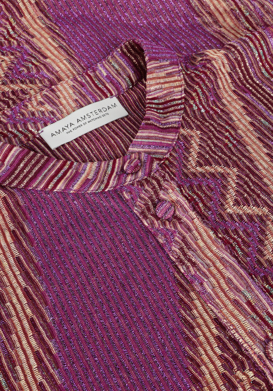 Paarse AMAYA AMSTERDAM Blouses KATE - large