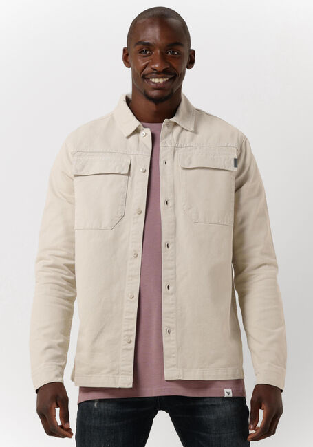 Gebroken wit PUREWHITE Overshirt SHIRT WITH FRONT POCKET - large