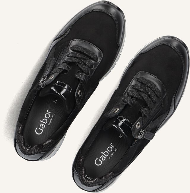 Zwarte GABOR Lage sneakers 306 Zwarte GABOR Lage sneakers 306 - large