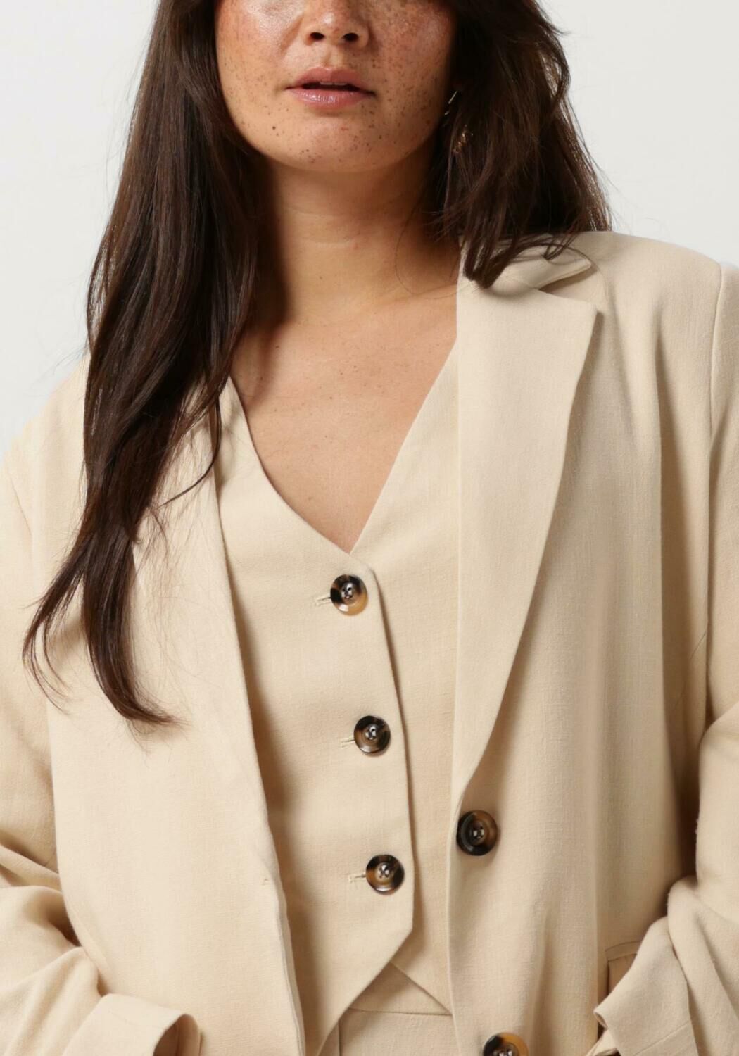 YDENCE Dames Blazers Blazer Ruth Beige