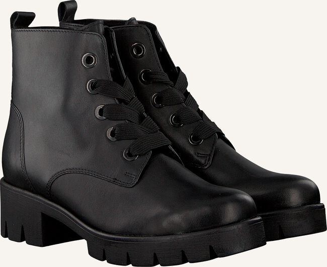 Zwarte GABOR Veterboots 711.2 Zwarte GABOR Veterboots 711.2 - large
