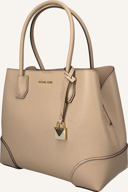 Beige MICHAEL KORS Handtas MD CENTER ZIP TOTE Beige MICHAEL KORS Handtas MD CENTER ZIP TOTE - large