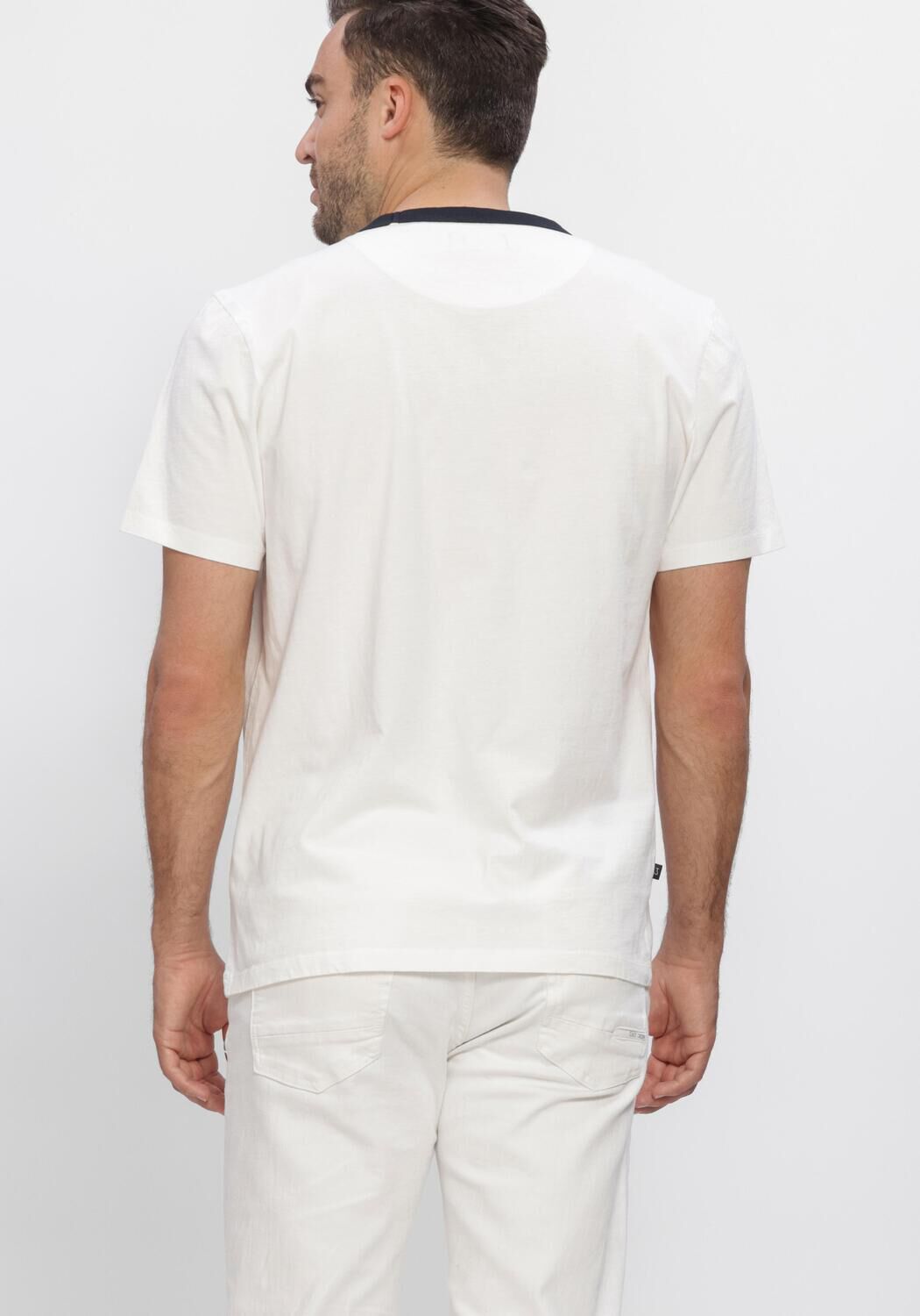 Witte BUTCHER OF BLUE T-shirt CLASSIC ANCHOR TEE - large