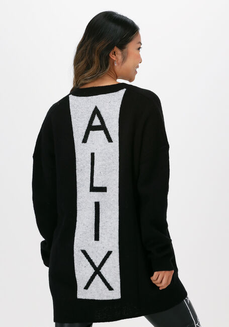 Ecru ALIX THE LABEL Trui ALIX V NECK PULLOVER - large