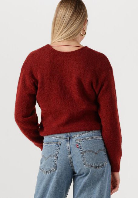 Bordeaux MSCH COPENHAGEN Vest MSCHMILANIA HOPE CARDIGAN - large