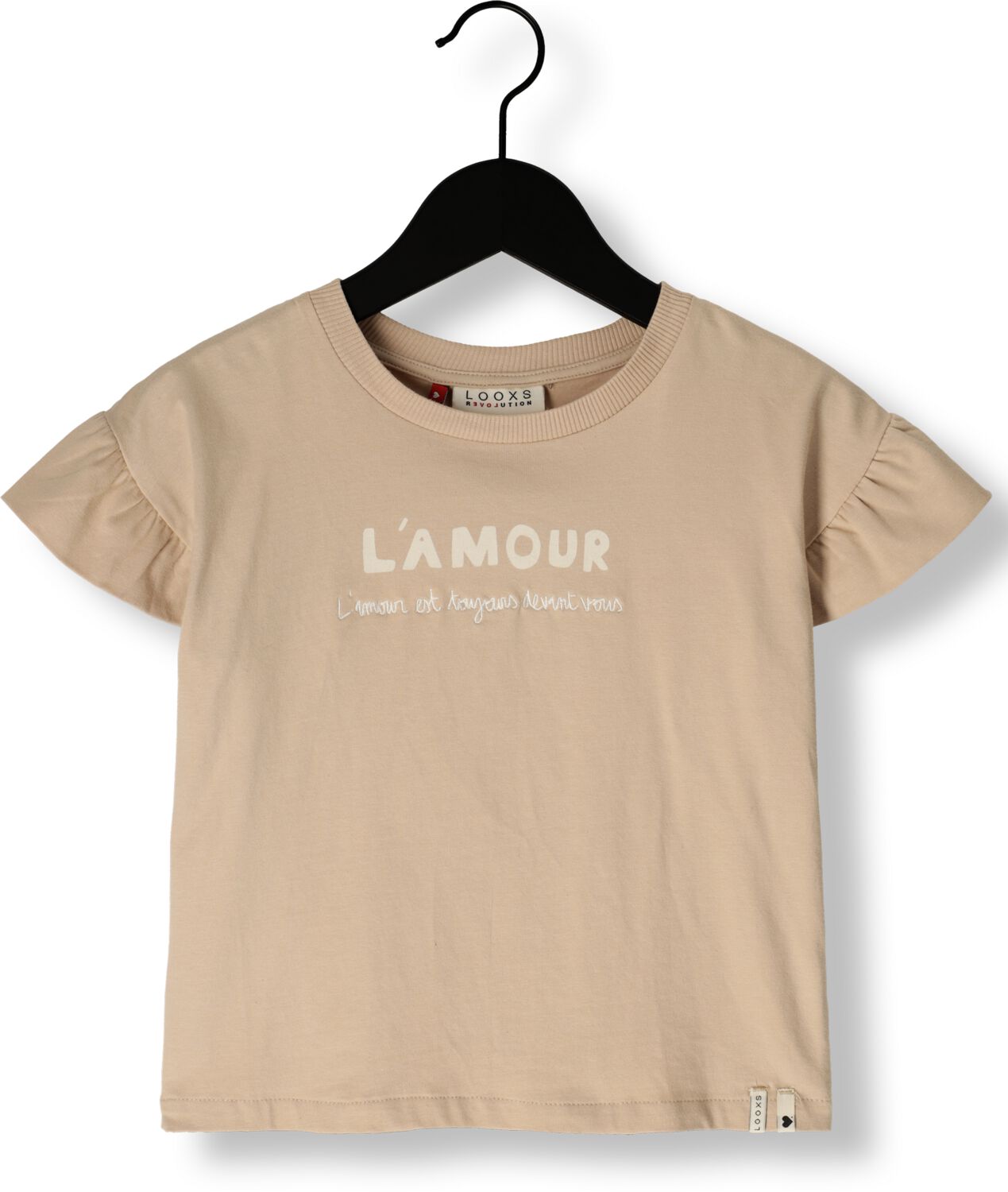 LOOXS Little Meisjes Tops & T-shirts 2511-7480 Beige