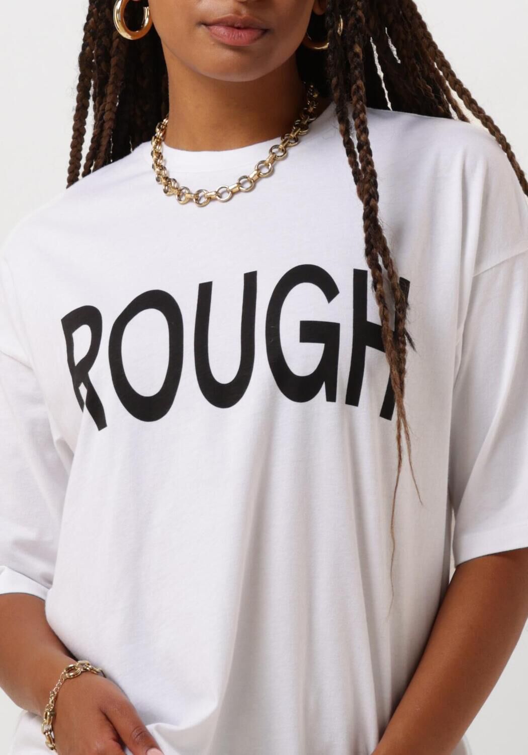 ROUGH STUDIOS Dames Tops & T-shirts Rough Tee Wit