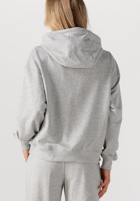 Lichtgrijze HAUTE L'AMITIÉ Sweater MINI CURVE HOODIE SWEAT - large