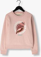 Lichtroze SCOTCH & SODA Sweater DETAILED ARTWORK MELANGE SWEATSHIRT
