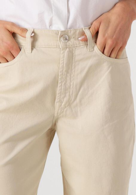 Beige 7 FOR ALL MANKIND Straight leg jeans LOTTA TWILL CREME - large