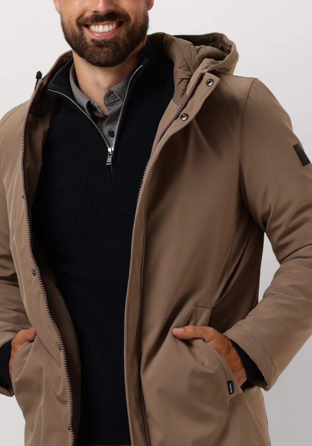 MATINIQUE Heren Jassen Deston Taupe
