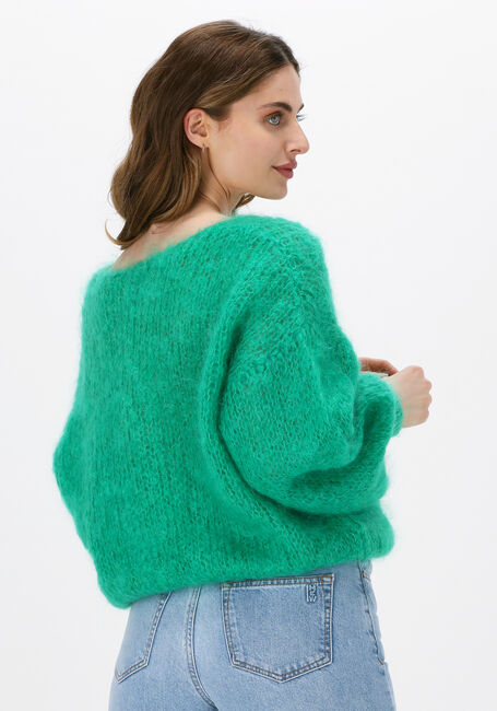 Groene AMERICAN DREAMS Trui MILANA LS MOHAIR KNIT - large