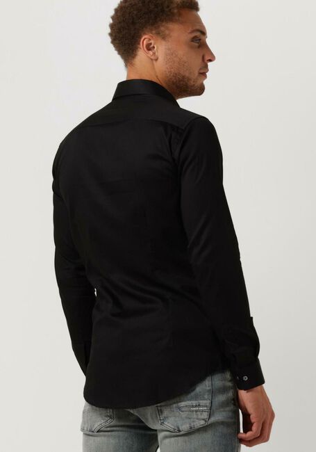 Zwarte GENTI Klassiek overhemd S0004-1109 - large