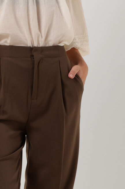 Bruine OBJECT Pantalon SANNI HW PANTS - large