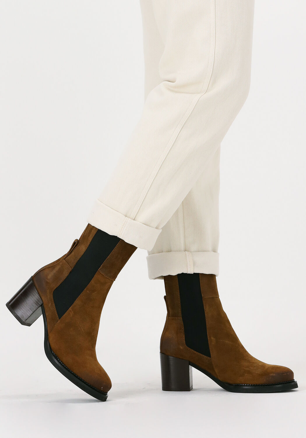 Cognac SHABBIES Chelsea boots 183020258 - large