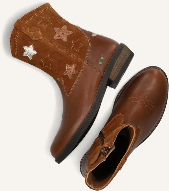 Cognac BUNNIESJR Cowboylaarzen ROOS RODEO Cognac BUNNIESJR Cowboylaarzen ROOS RODEO - large