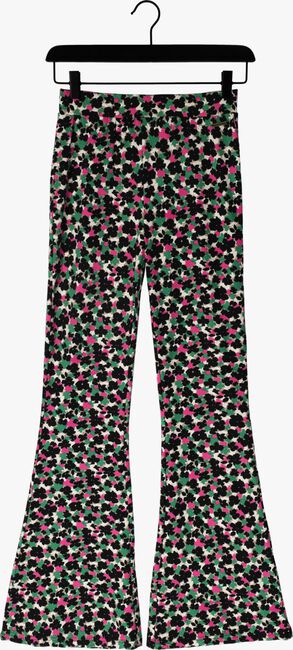 Multi COLOURFUL REBEL Flared broek CUTE FLOWER PEACHED EXTRA FLARE PANTS - large