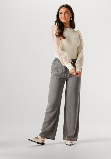 Creme Y.A.S. Top YASDOTME LS KNIT PULLOVER S. NOOS - large