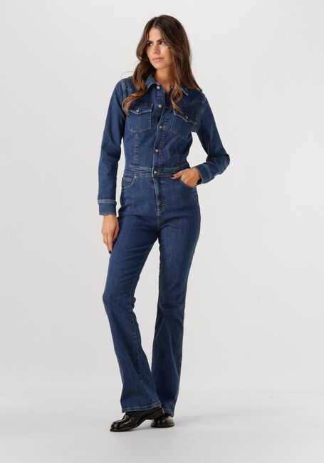 Blauwe LEE Playsuits WESTERN JUMPSUIT - large