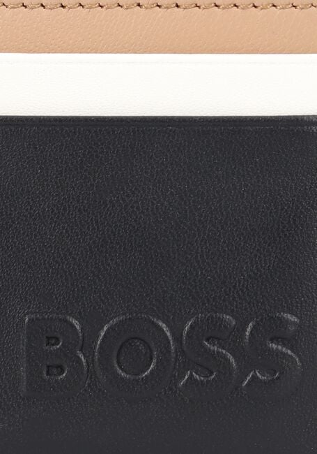 Zwarte BOSS Portemonnee BYRON CARD CASE 1024141  - large