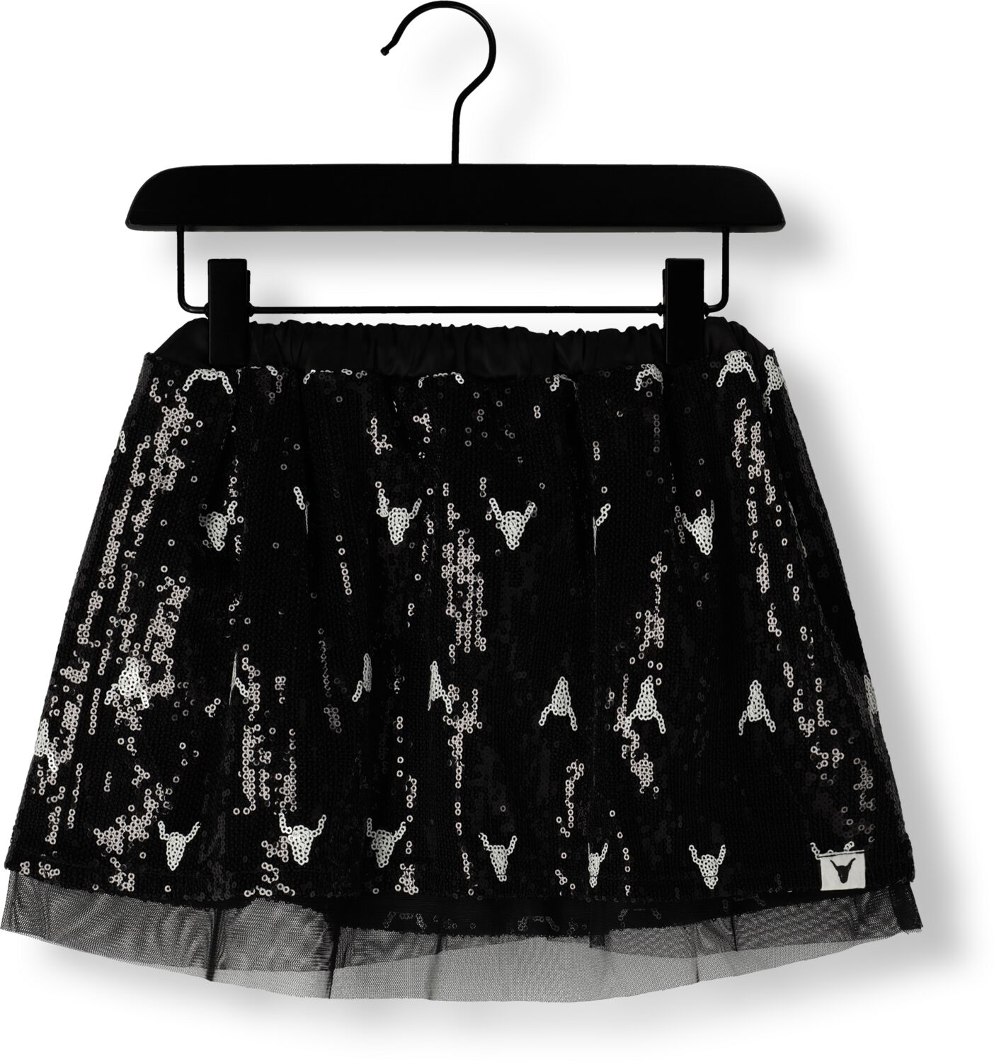 ALIX MINI Meisjes Rokken Sequins Bull Skirt Zwart