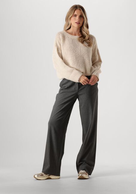 Beige SUMMUM Trui SWEATER ALPACA BLEND KNIT - large