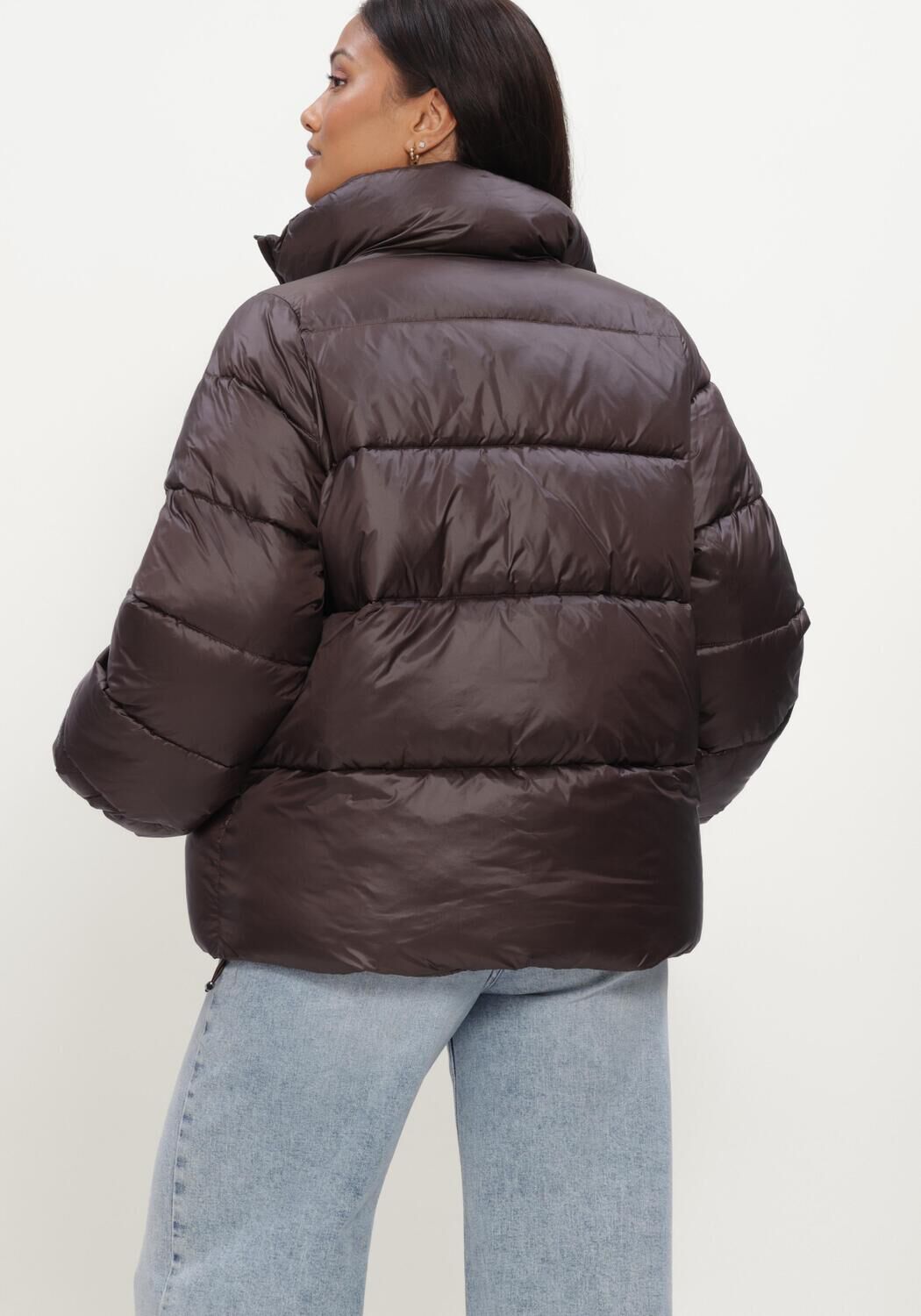 Bruine MODSTR&Ouml;M Gewatteerde jas TETRISMD JACKET - large