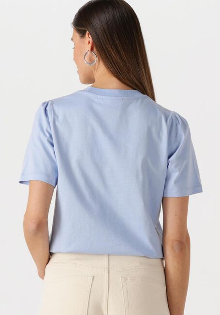 Lichtblauwe ANOTHER LABEL T-shirt GAURE T-SHIRT S/S - large