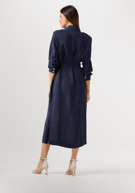 Donkerblauwe ACCESS Midi jurk 53-3328-667 - large