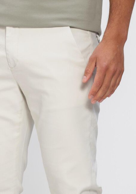 Ecru CAST IRON Chino RISER CHINO - SLIM - large