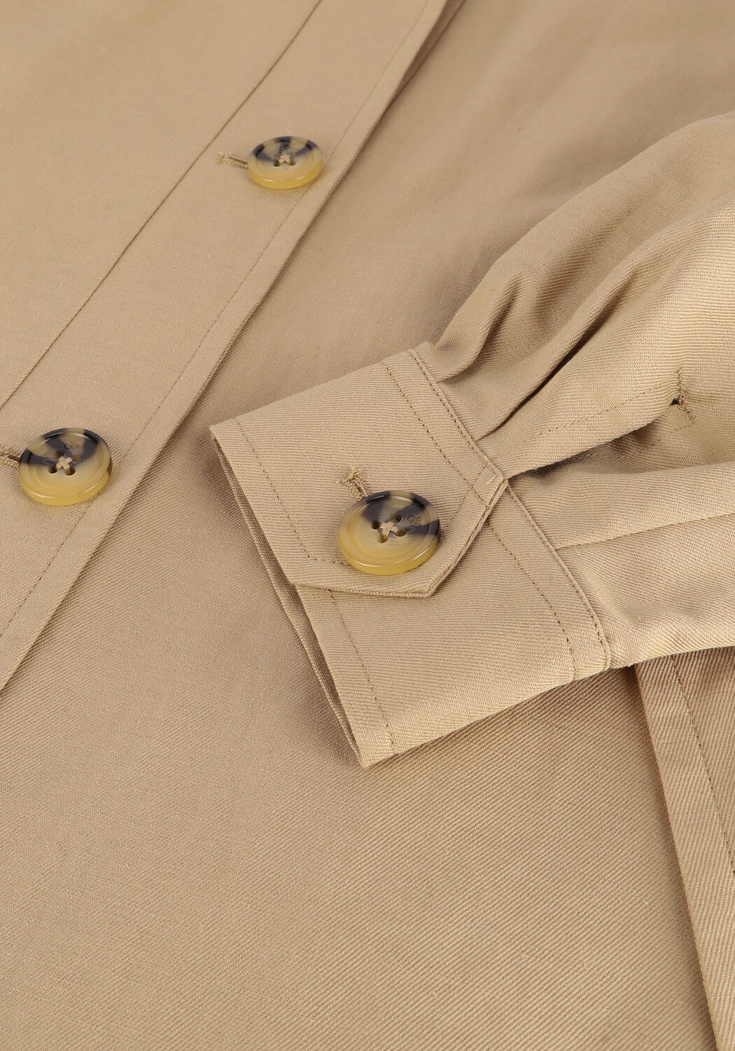 Camel SCOTCH & SODA Trenchcoats BELTED REVERSIBLE THROW-ON COAT - large