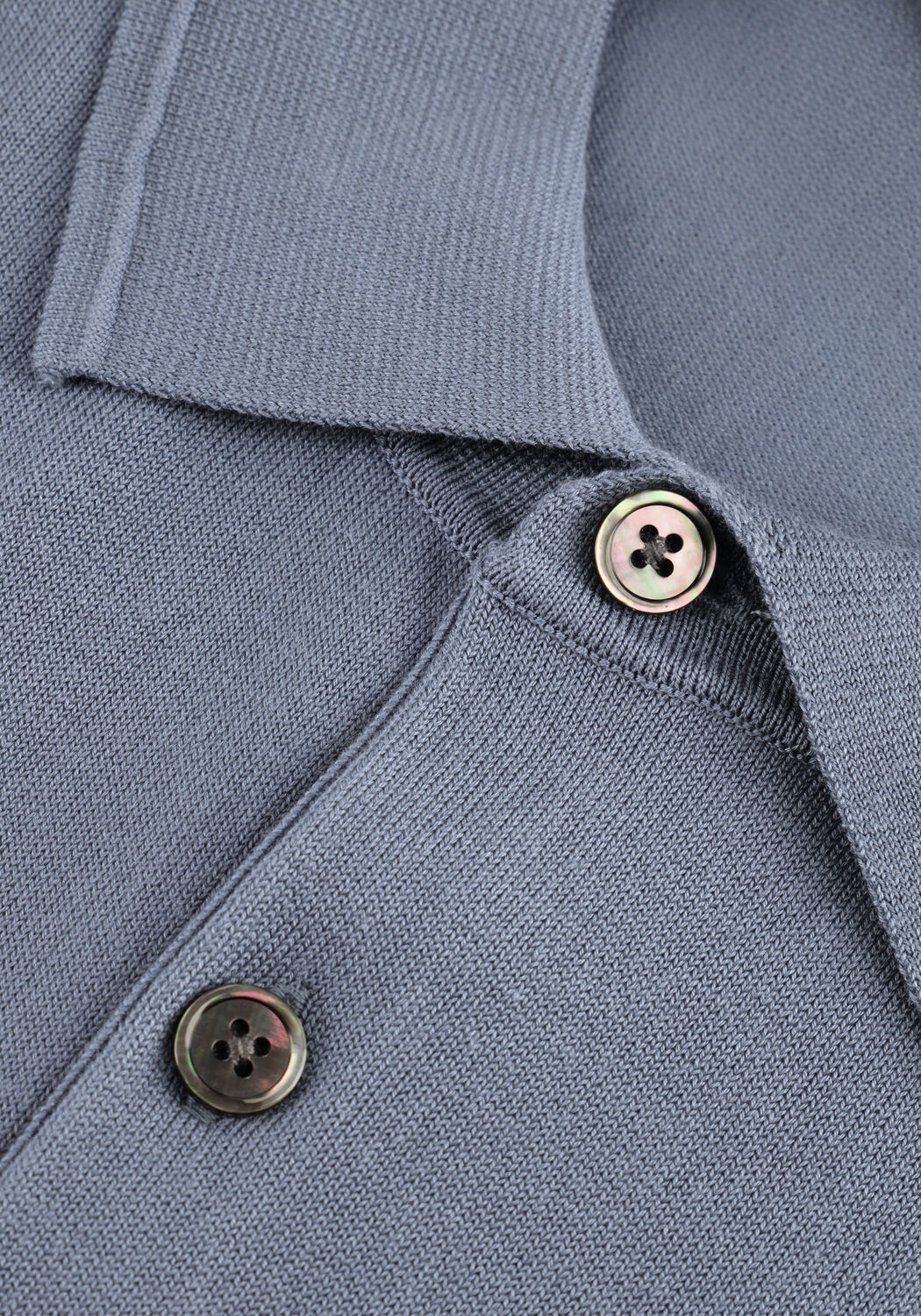 Blauwe PROFUOMO Polo POLO SS LUXURY BASIC - large