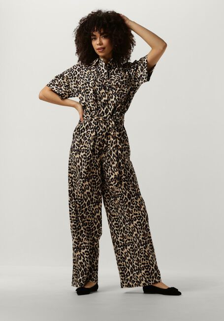 Bruine LOLLYS LAUNDRY Jumpsuit MATHILDELL JUMPSUIT SS - large