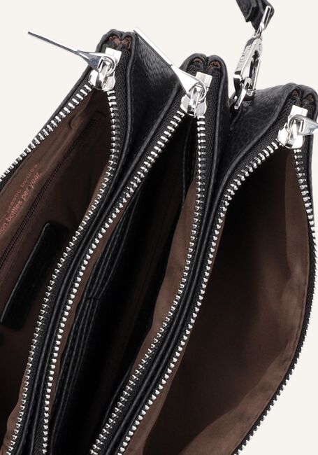 Zwarte MATT & NAT Schoudertas TRIPLET Zwarte MATT & NAT Schoudertas TRIPLET - large