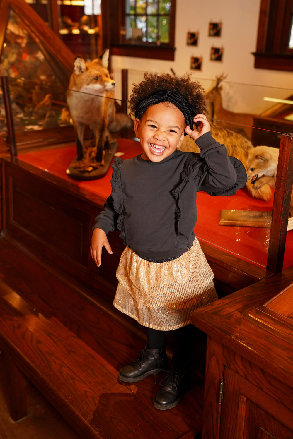 Ros&eacute;gouden KOKO NOKO Minirok O56935 - large