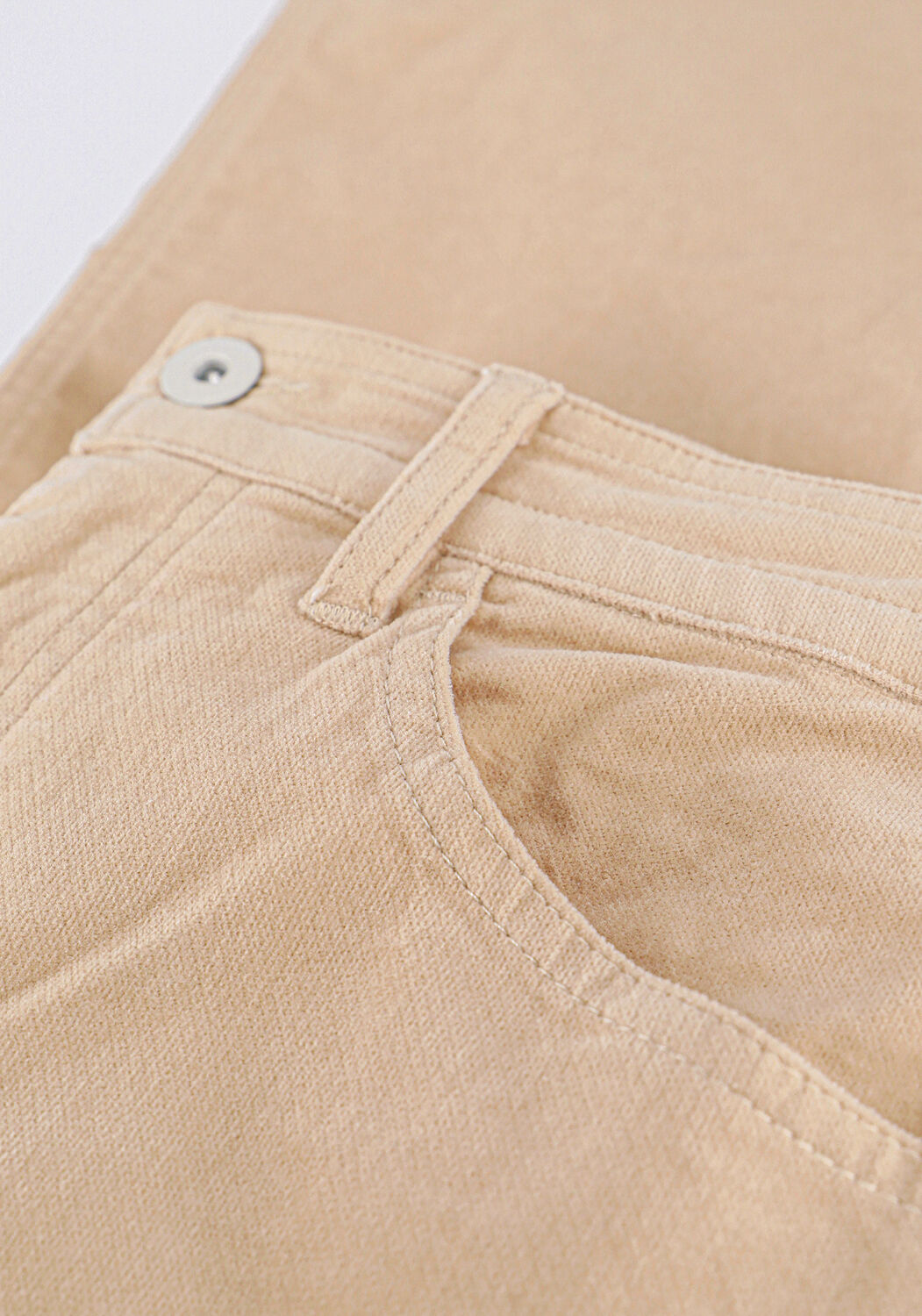 Zand VANILIA Pantalon PEAU DE PEC - large