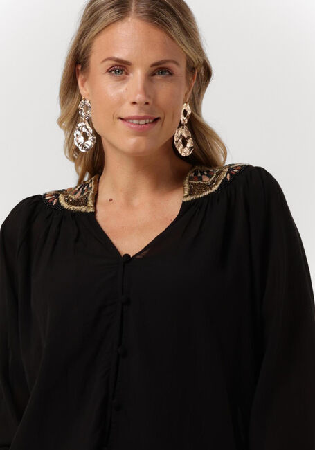 Zwarte LOUIZON Blouses WOOHOO TOP - large