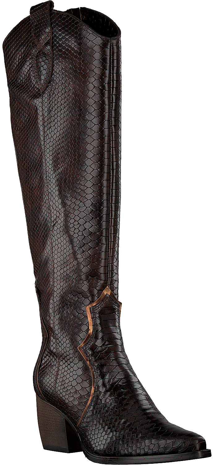 Bruine VERTON Hoge laarzen 667 007 | Omoda Bruine VERTON Hoge laarzen AMSTERDAM | Omoda