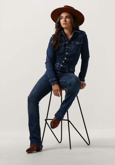 Donkerblauwe LIU JO Jumpsuit ECS B.UP TUTA DENIM - large