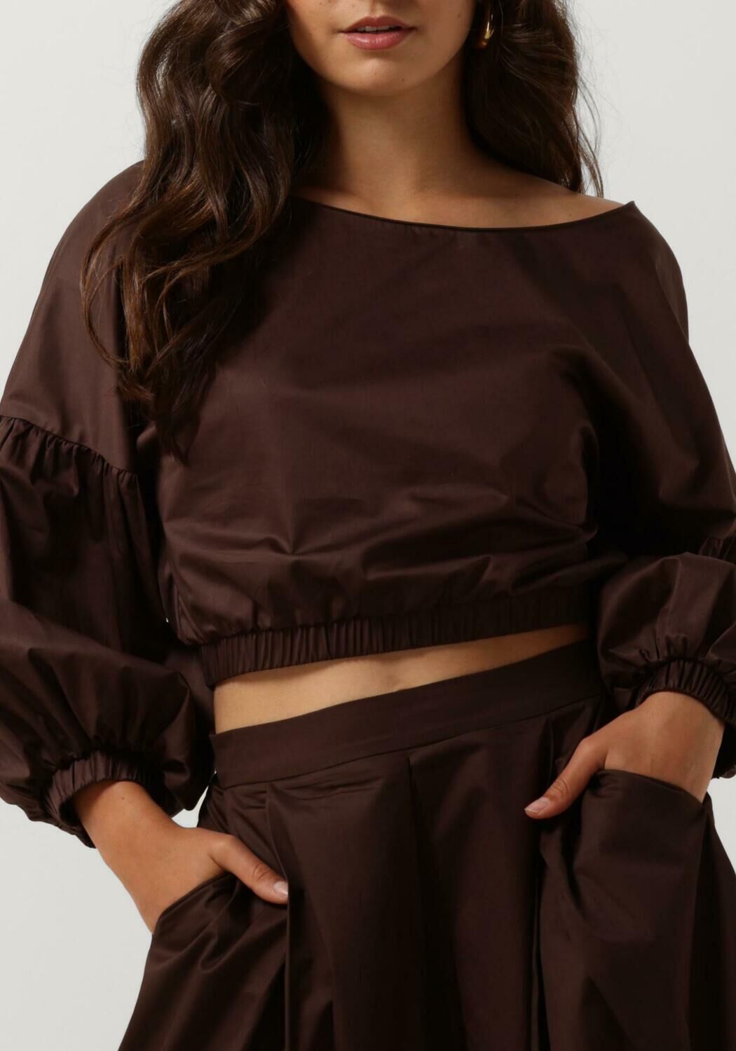 DEVOTION Dames Blouses Lowanna Bruin
