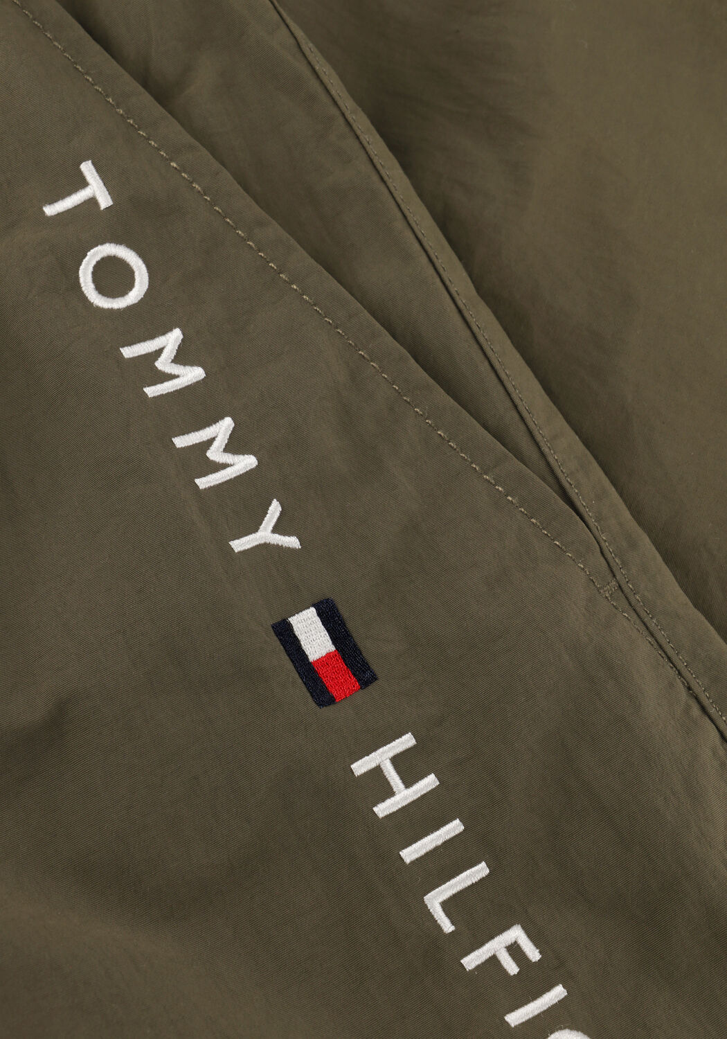 Groene TOMMY HILFIGER UNDERWEAR Zwembroeken MEDIUM DRAWSTRING ZIP POCKET - large