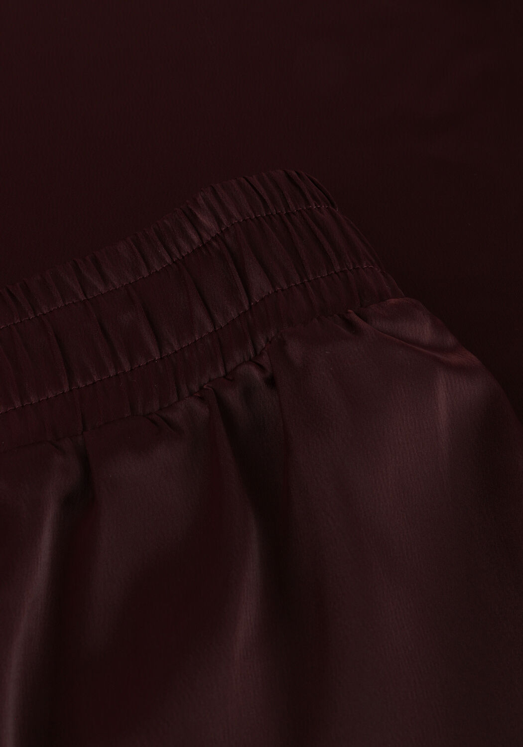 Bruine Y.A.S. Wijde broek YASPELANA HW PANT - large