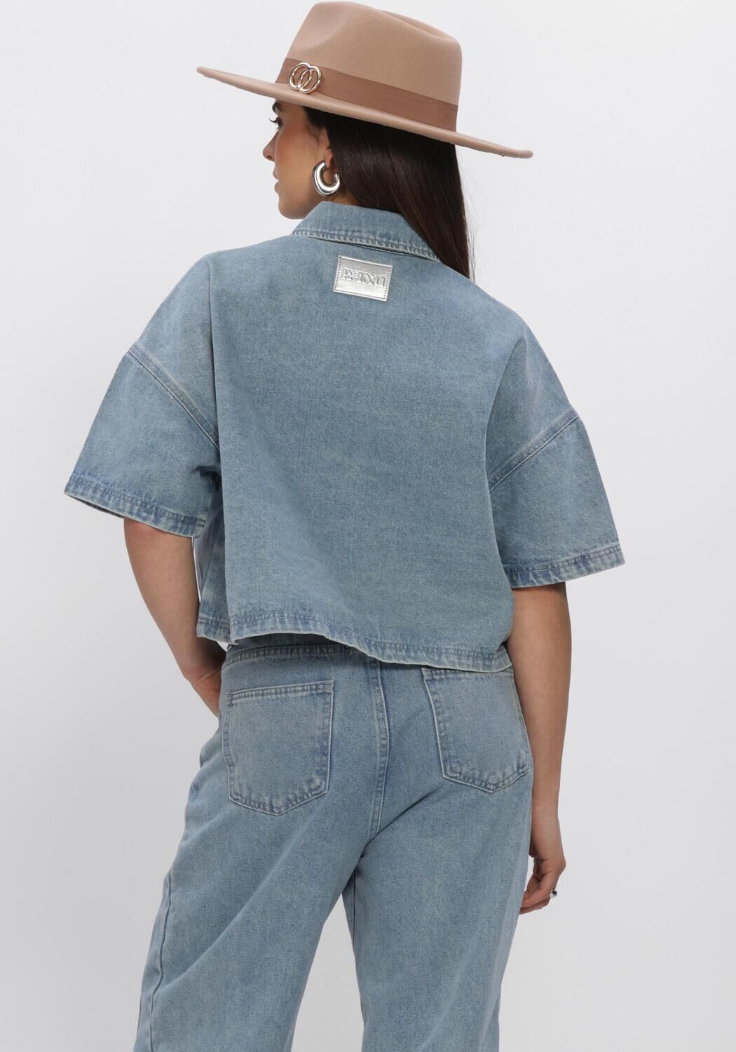 Blauwe REFINED DEPARTMENT Blouses ADELINE - large