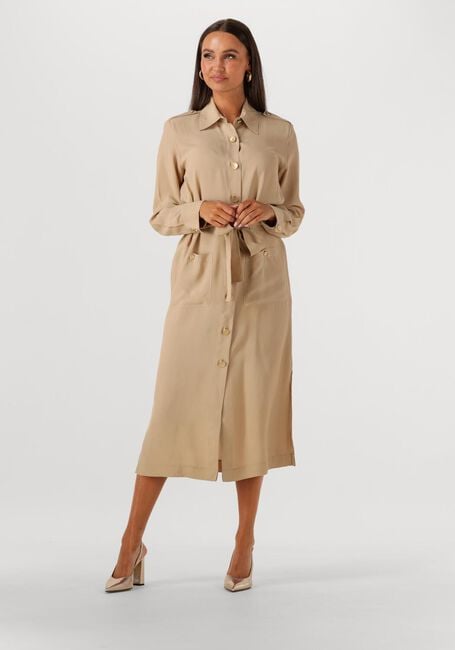 Beige ACCESS Midi jurk 53-3328-667 - large